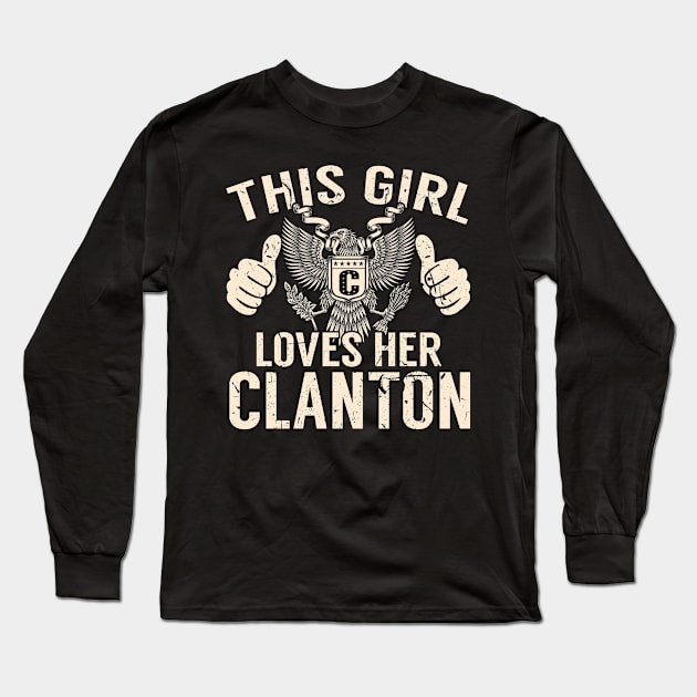 CLANTON Long Sleeve T-Shirt by Jeffrey19988